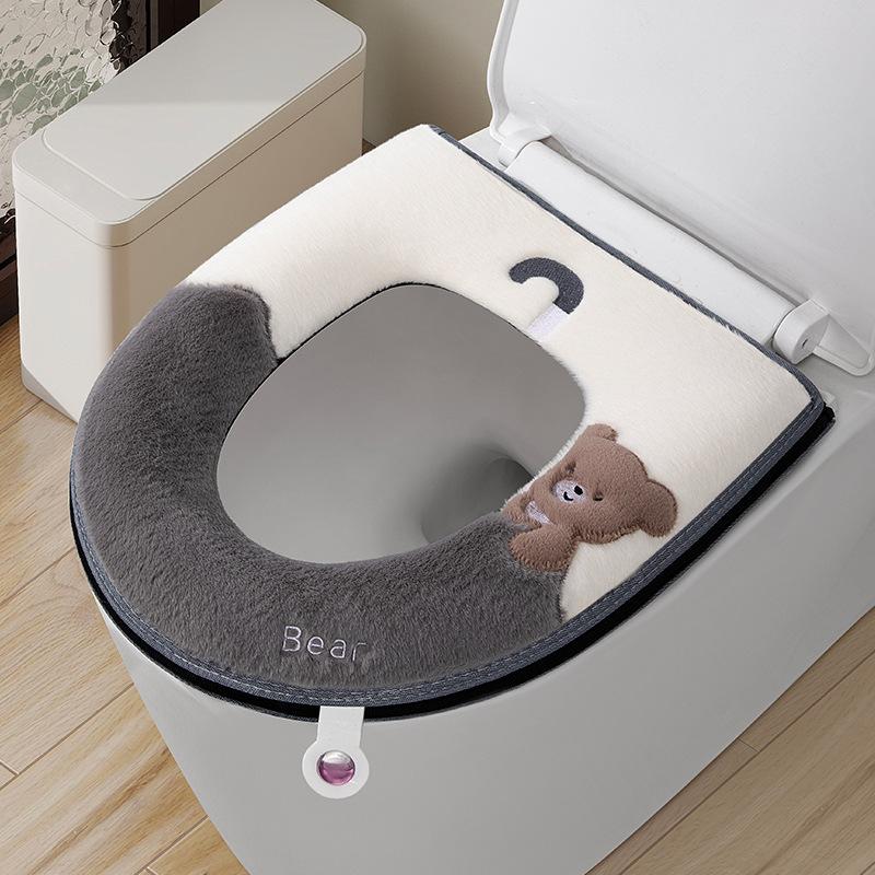 Toilet seat sticker zipper seat seat seat winter toilet cover embroidered toilet cover
Toilet seat sticker zipper seat seat seat winter toilet cover embroidered toilet cover