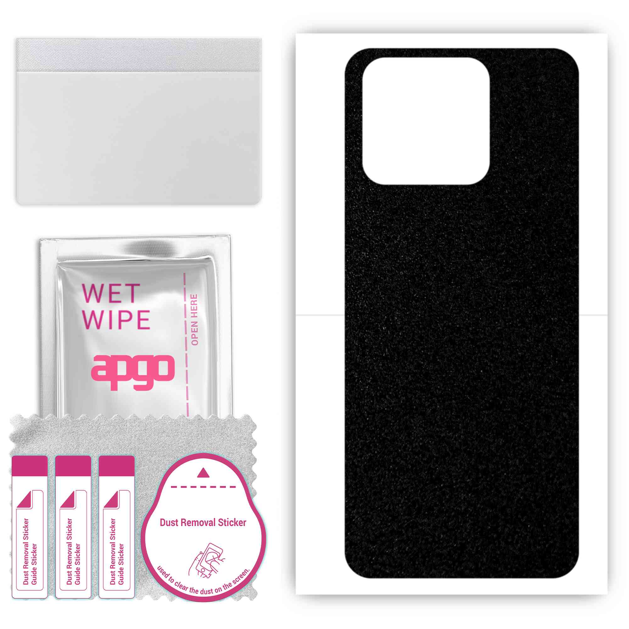 apgo Protective Skin Sticker for the back compatible with Blackview A55 Pro, Wrap Film, Foil, Vinyl - Pattern Matte Black
apgo Protective Skin Sticker for the back compatible with Blackview A55 Pro, Wrap Film, Foil, Vinyl - Pattern Matte Black