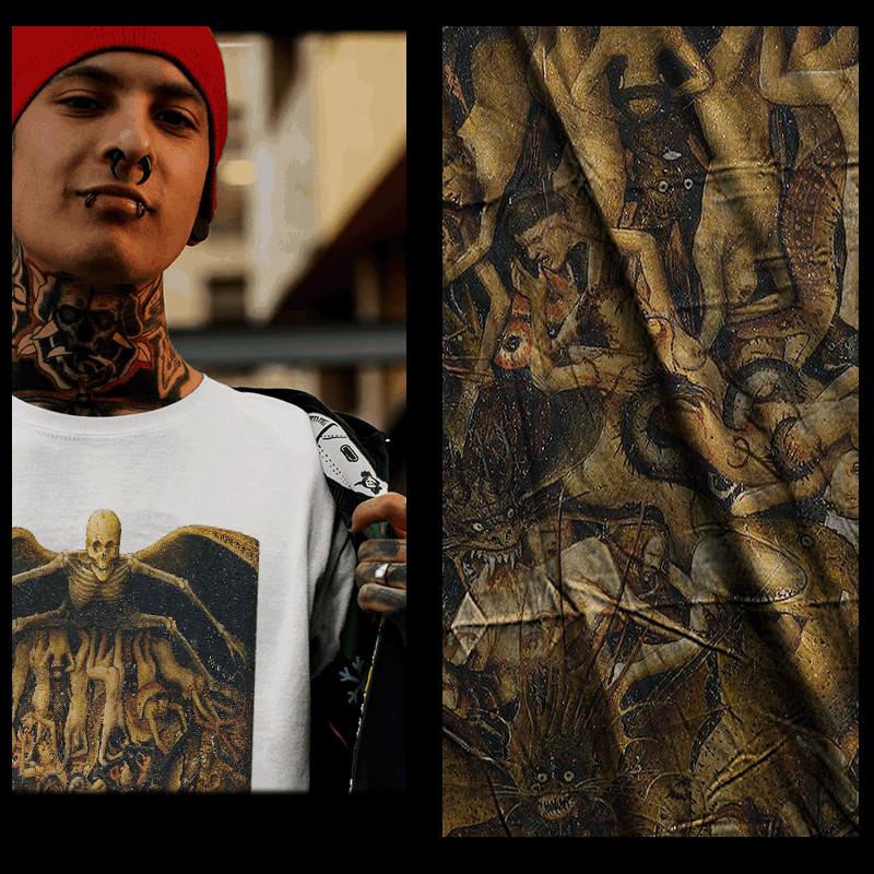 Occult T-Shirt Damned souls torture Satanic Hell Hole Demon Evil Behemoth Tee L
Occult T-Shirt Damned souls torture Satanic Hell Hole Demon Evil Behemoth Tee L