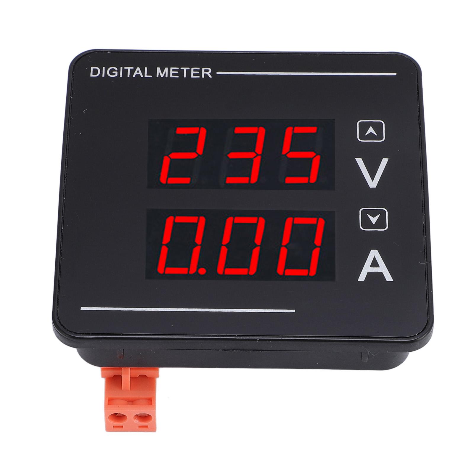 AC Voltage Current Meter Digital Display Embedded Installation AC Voltmeter Ammeter AC50 500V 0 120A
AC Voltage Current Meter Digital Display Embedded Installation AC Voltmeter Ammeter AC50 500V 0 120A