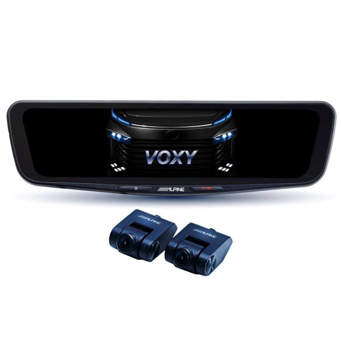 Alpine 90 Series Noah Voxy exclusive digital mirror with dashcam mirror replacement type rear camera rear camera cover (ALPINE) / (2022.1-present) чорний
Alpine 90 Series Noah Voxy exclusive digital mirror with dashcam mirror replacement type rear camera rear camera cover (ALPINE) / (2022.1-present) чорний