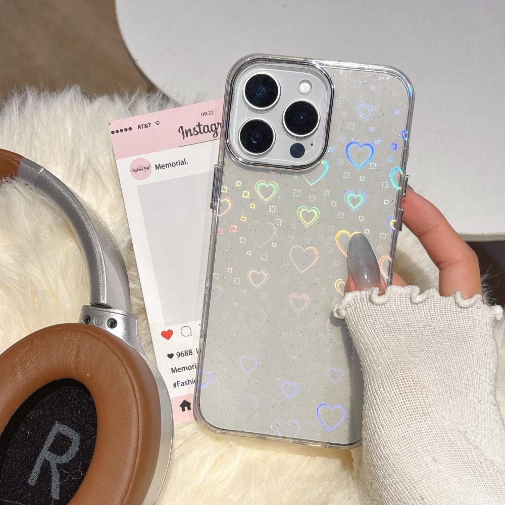 Роскошный яркий лазерный чехол Love-Heart с прозрачным металлическим объективом для iPhone 16 15 14 Plus 13 12 11 Pro Max Aurora Reflective Cover For iPhone 11Promax чистый
Роскошный яркий лазерный чехол Love-Heart с прозрачным металлическим объективом для iPhone 16 15 14 Plus 13 12 11 Pro Max Aurora Reflective Cover For iPhone 11Promax чистый
