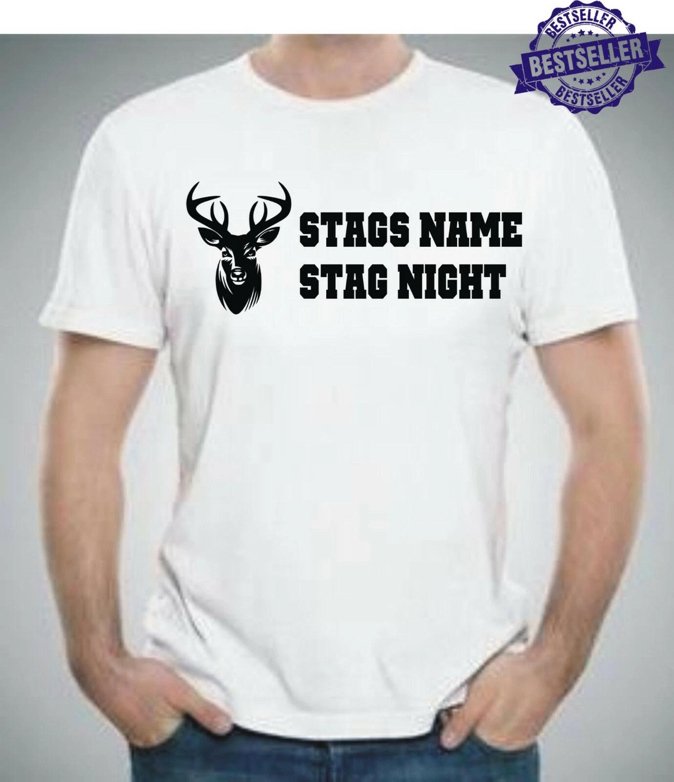 STAG NIGHT T-Shirt / Stag Party / YOUR PARTY NAME / HOLIDAY / WEDDING / S-XXL L
STAG NIGHT T-Shirt / Stag Party / YOUR PARTY NAME / HOLIDAY / WEDDING / S-XXL L