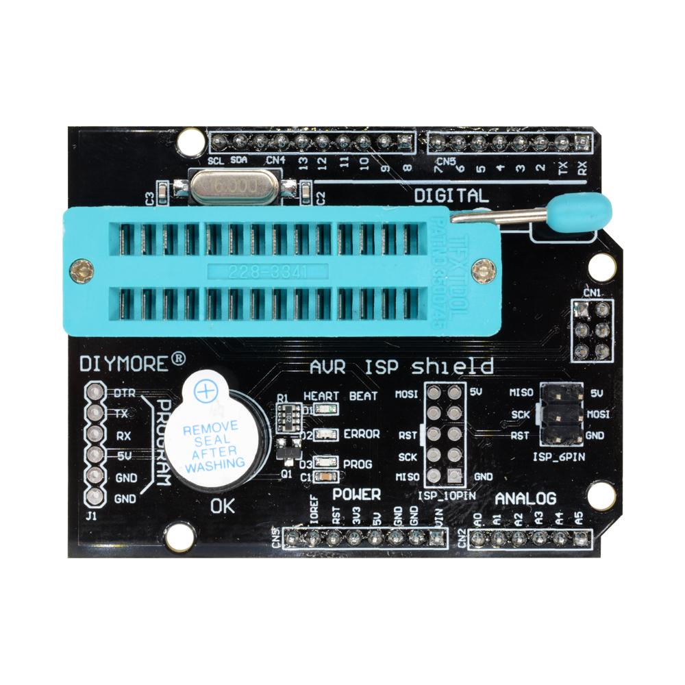 AVR ISP Програмований модуль плати розширення для Arduino R3 Mega2560 Atmega328P Nano Pro Mini Module Bootloader
AVR ISP Програмований модуль плати розширення для Arduino R3 Mega2560 Atmega328P Nano Pro Mini Module Bootloader