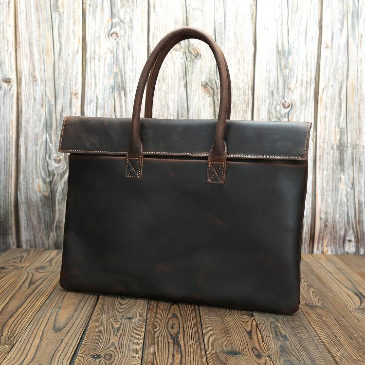Men s Handmade Genuine Leather Clutch: Japanese-Korean Style, Business Cowhide Briefcase, Lightweight Casual Thin Laptop Bag
Men s Handmade Genuine Leather Clutch: Japanese-Korean Style, Business Cowhide Briefcase, Lightweight Casual Thin Laptop Bag