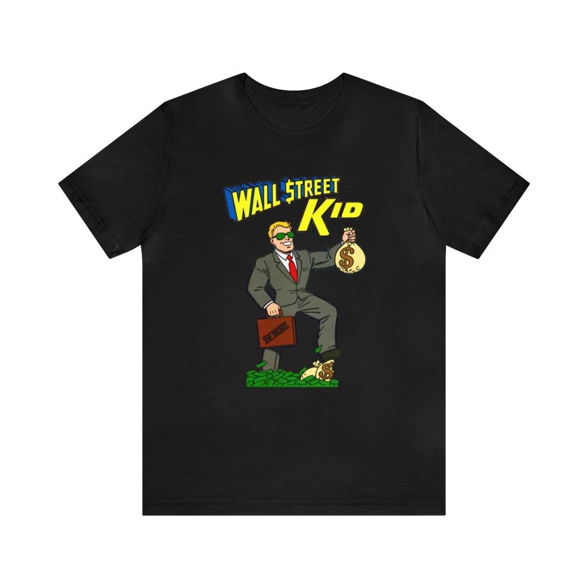 Wall Street Kid NES Cover Pixel Art Retro Style Unisex Short Sleeve Tee 100% Cotton T-shirt Mens Tees Top M
Wall Street Kid NES Cover Pixel Art Retro Style Unisex Short Sleeve Tee 100% Cotton T-shirt Mens Tees Top M