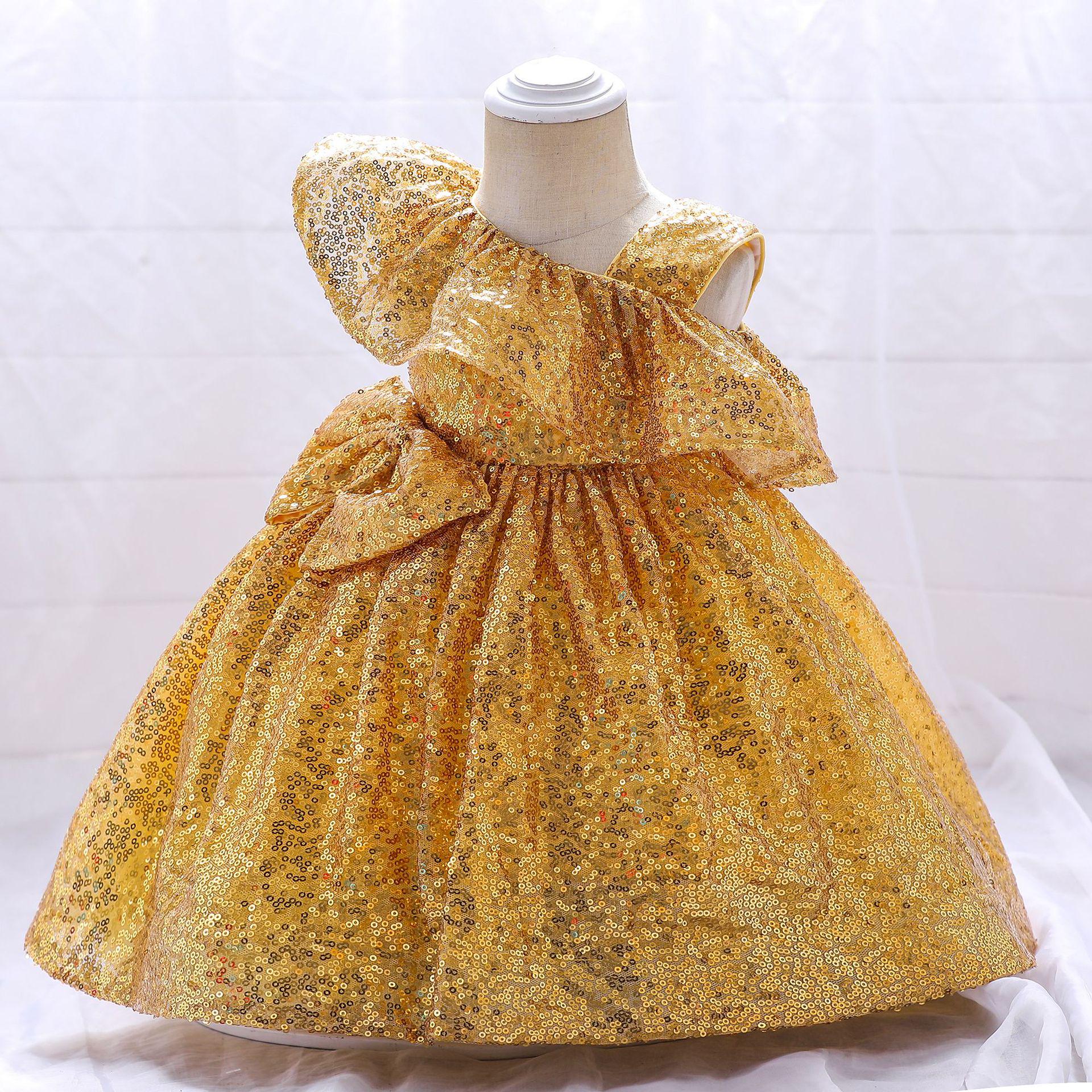 Kid s Sequin One-Shoulder Formal Princess Dress for Toddlers & Girls 110cm
Kid s Sequin One-Shoulder Formal Princess Dress for Toddlers & Girls 110cm