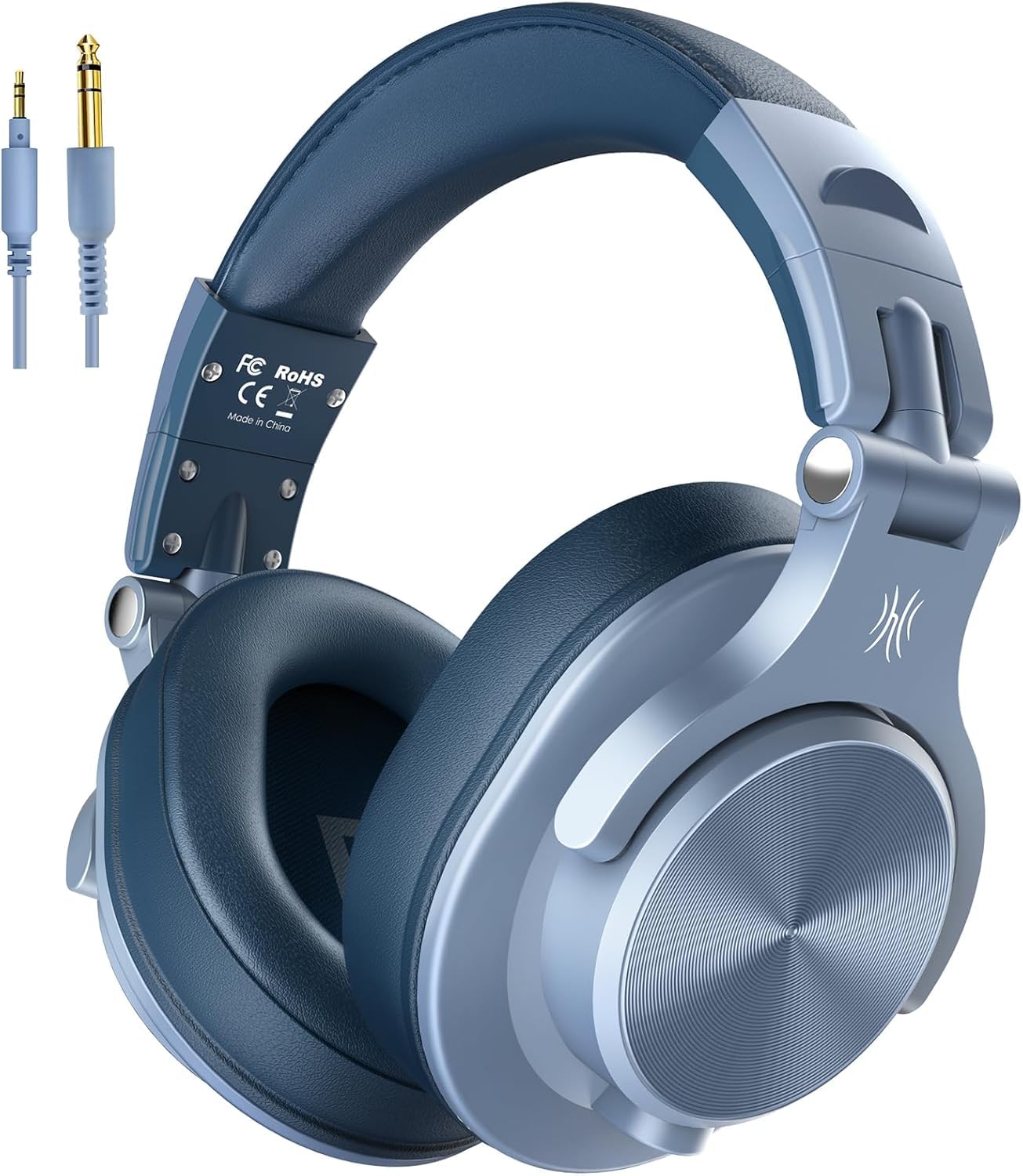 OneOdio A71 Monitor Detachable Cable Ideal for Home Headphones, Wired, Closed-Back, Over-Ear Headphones, (3.5/6.35mm Jack), Bass-Focused, DTM, синій
OneOdio A71 Monitor Detachable Cable Ideal for Home Headphones, Wired, Closed-Back, Over-Ear Headphones, (3.5/6.35mm Jack), Bass-Focused, DTM, синій