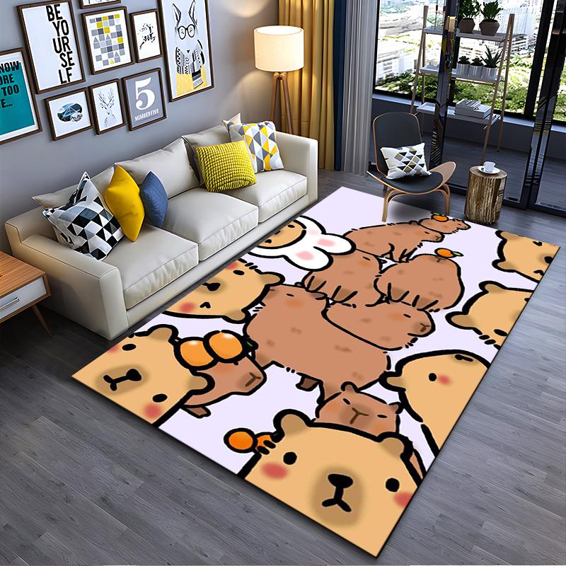 Cartoon Animal Pattern Carpet with Cute Bears and Rabbits Design Suitable for use as an anti-slip for living room bedroom sofas 40x60cm( 15x23in )
Cartoon Animal Pattern Carpet with Cute Bears and Rabbits Design Suitable for use as an anti-slip for living room bedroom sofas 40x60cm( 15x23in )
