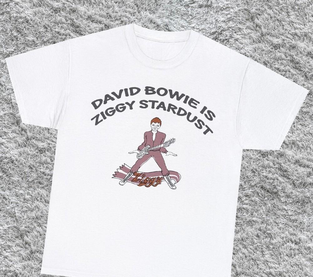 80s David Bowie Is Ziggy Stardust Cotton White Full Size T Shirt For Men MM051 Unisex T-Shirt S
80s David Bowie Is Ziggy Stardust Cotton White Full Size T Shirt For Men MM051 Unisex T-Shirt S