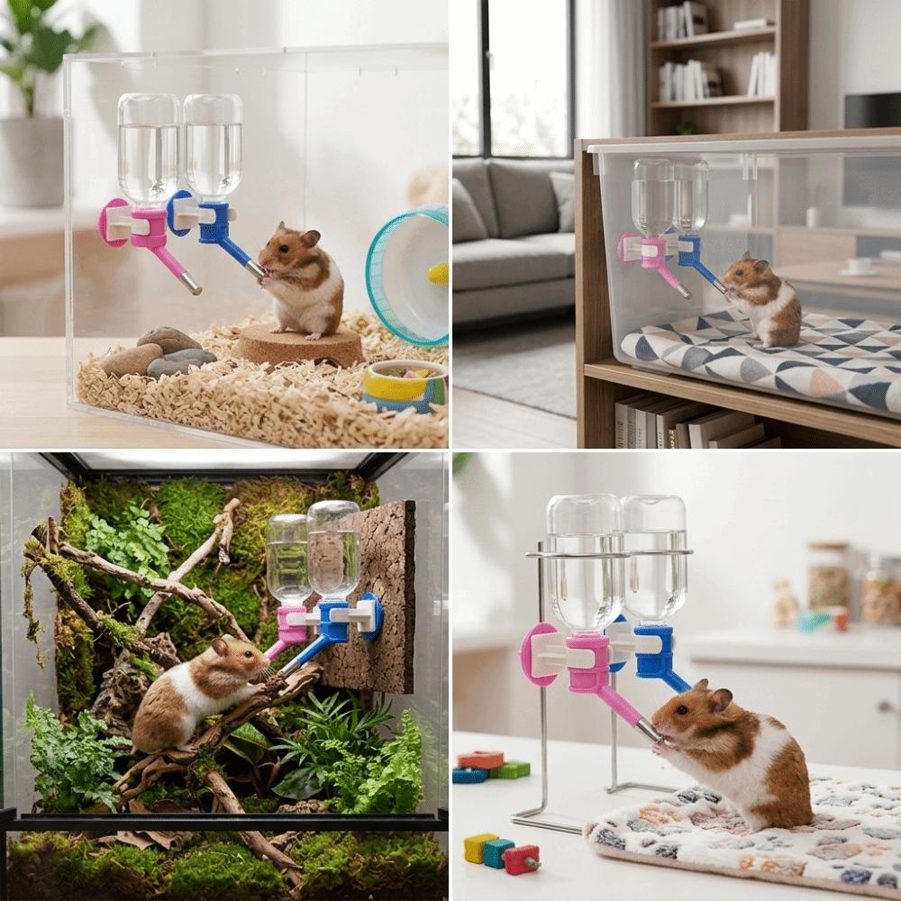 Leakproof Performance Roller Ball Waterer Cage Mount Drinker Daily Water Dispensing S
Leakproof Performance Roller Ball Waterer Cage Mount Drinker Daily Water Dispensing S