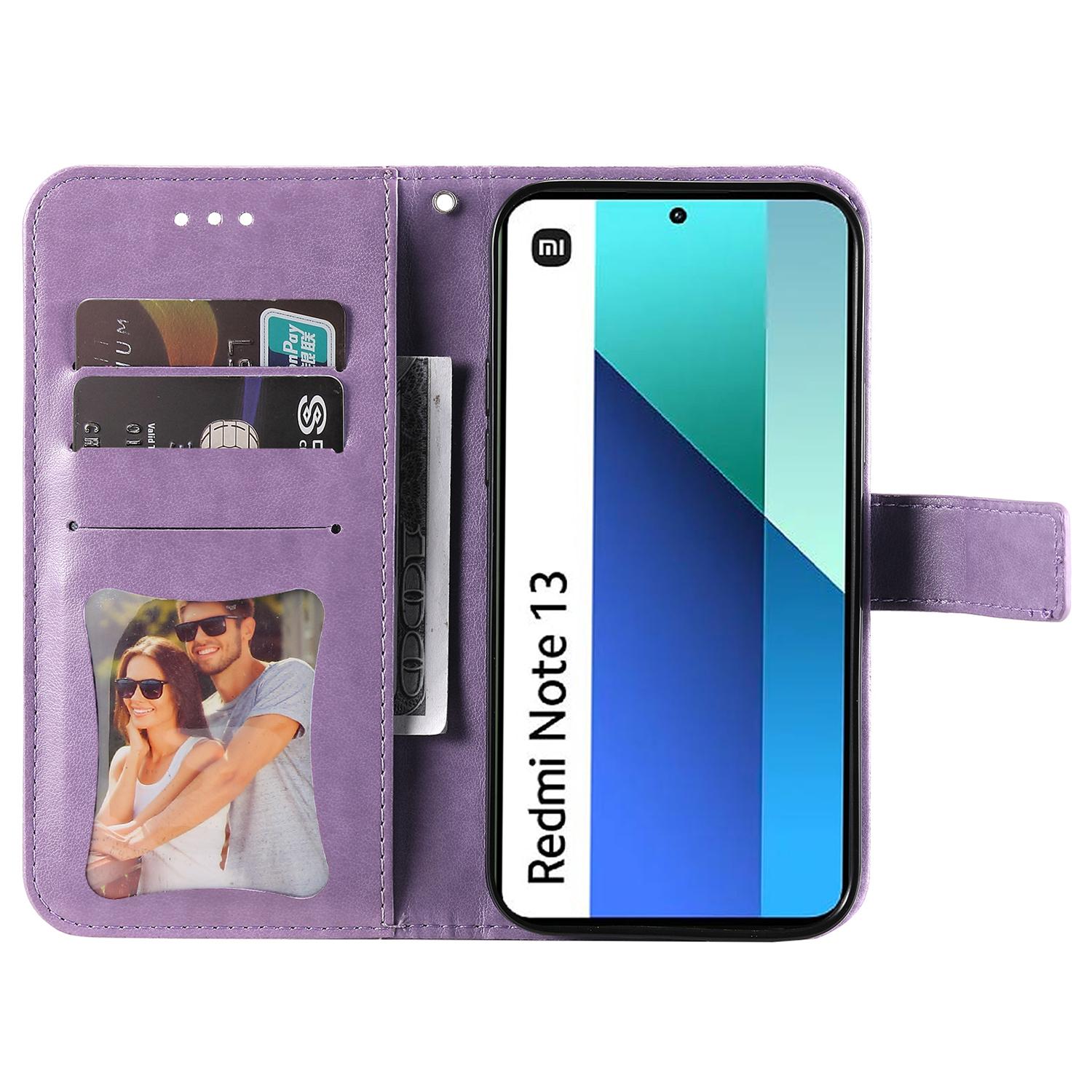 For Xiaomi Redmi Note 13 4G Case Floral Pattern PU Leather Wallet Stand Phone Cover Blue
For Xiaomi Redmi Note 13 4G Case Floral Pattern PU Leather Wallet Stand Phone Cover Blue