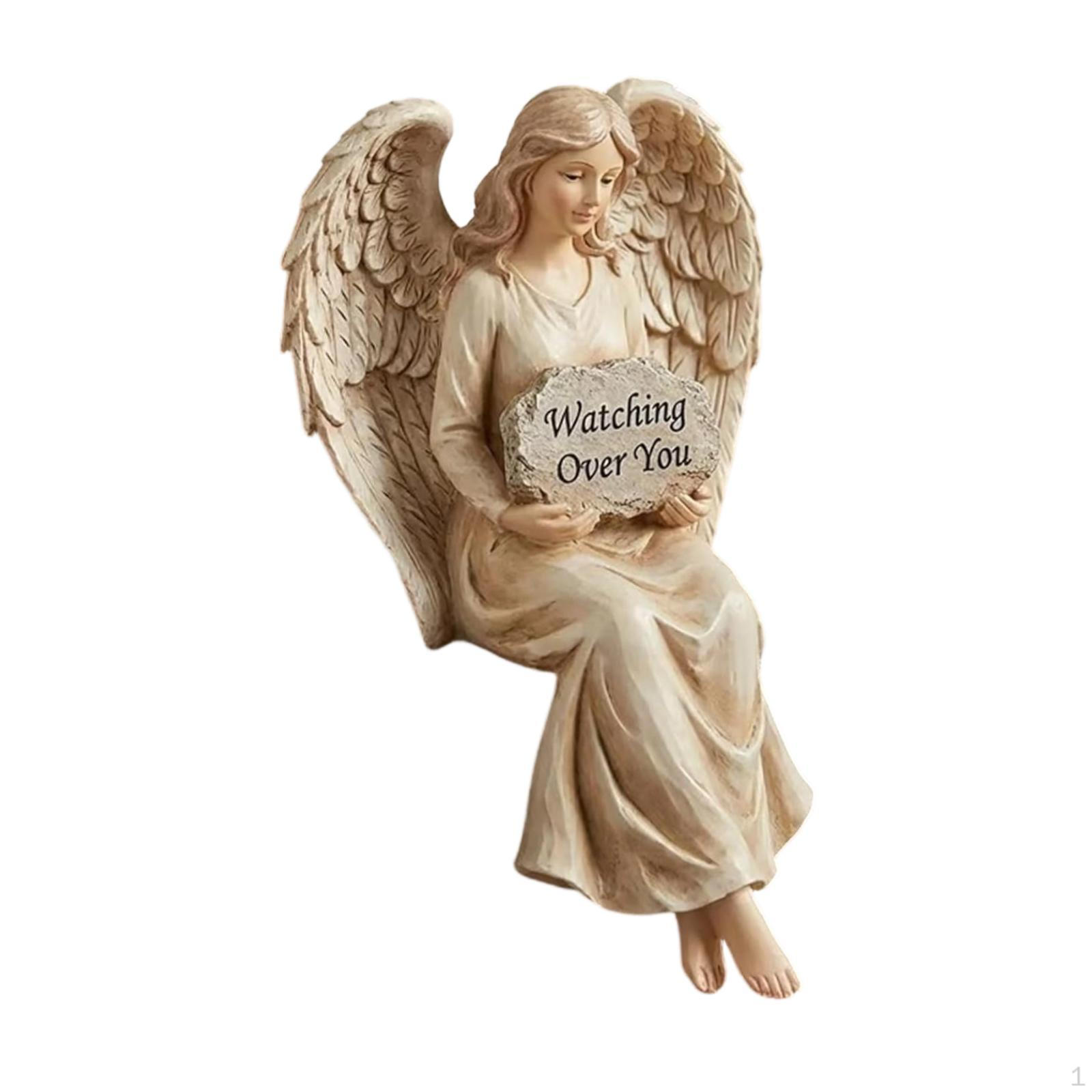 Angel Statue Sculpture Collection Gift Sitting Figurine Statuette for Mantel Bookshelf Bedroom
Angel Statue Sculpture Collection Gift Sitting Figurine Statuette for Mantel Bookshelf Bedroom