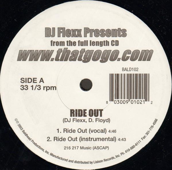 12inch Record DJ FLEXXX - Ride Out BALD102 Baldhead Produc 2003 US Rap & Hip-Hop/R&B Used
12inch Record DJ FLEXXX - Ride Out BALD102 Baldhead Produc 2003 US Rap & Hip-Hop/R&B Used