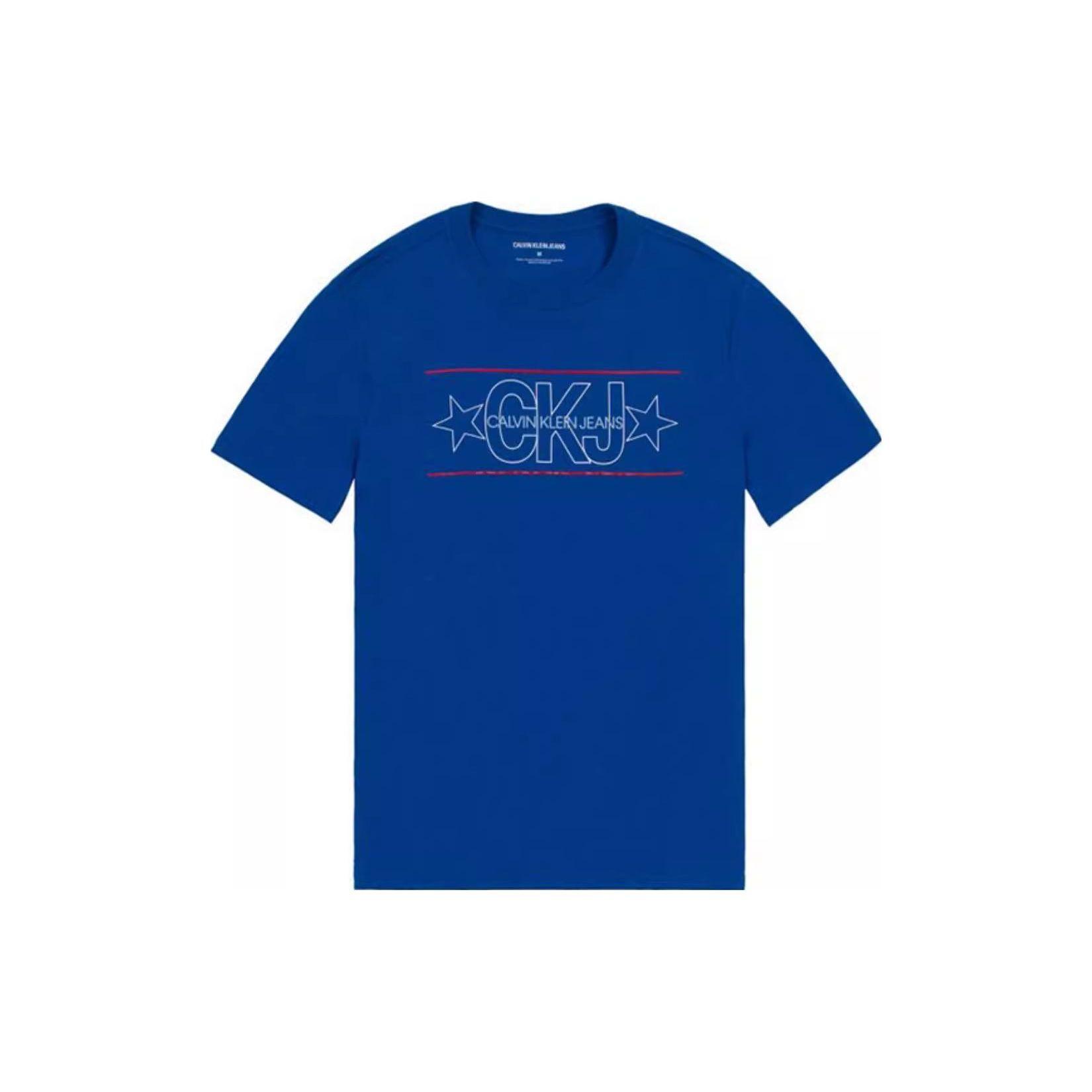 Calvin Klein Solid Color Crew Neck Short Sleeve T-Shirt Men tops Blue 417608P-469 S
Calvin Klein Solid Color Crew Neck Short Sleeve T-Shirt Men tops Blue 417608P-469 S