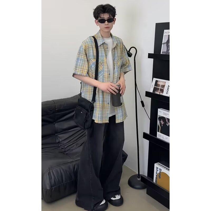 Новая летняя футболка с короткими рукавами для мужчин, тренд в корейском стиле, простой топ с короткими рукавами, свободная повседневная брендовая футболка в гонконгском стиле 2XL жёлтый
Новая летняя футболка с короткими рукавами для мужчин, тренд в корейском стиле, простой топ с короткими рукавами, свободная повседневная брендовая футболка в гонконгском стиле 2XL жёлтый