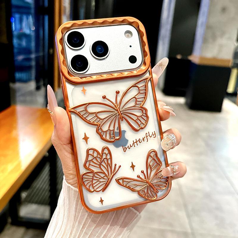 Electroplated 3D Bow Case for Apple 17 Pro Max - Luxurious Transparent Design for iPhone 16/15 iPhone 17
Electroplated 3D Bow Case for Apple 17 Pro Max - Luxurious Transparent Design for iPhone 16/15 iPhone 17