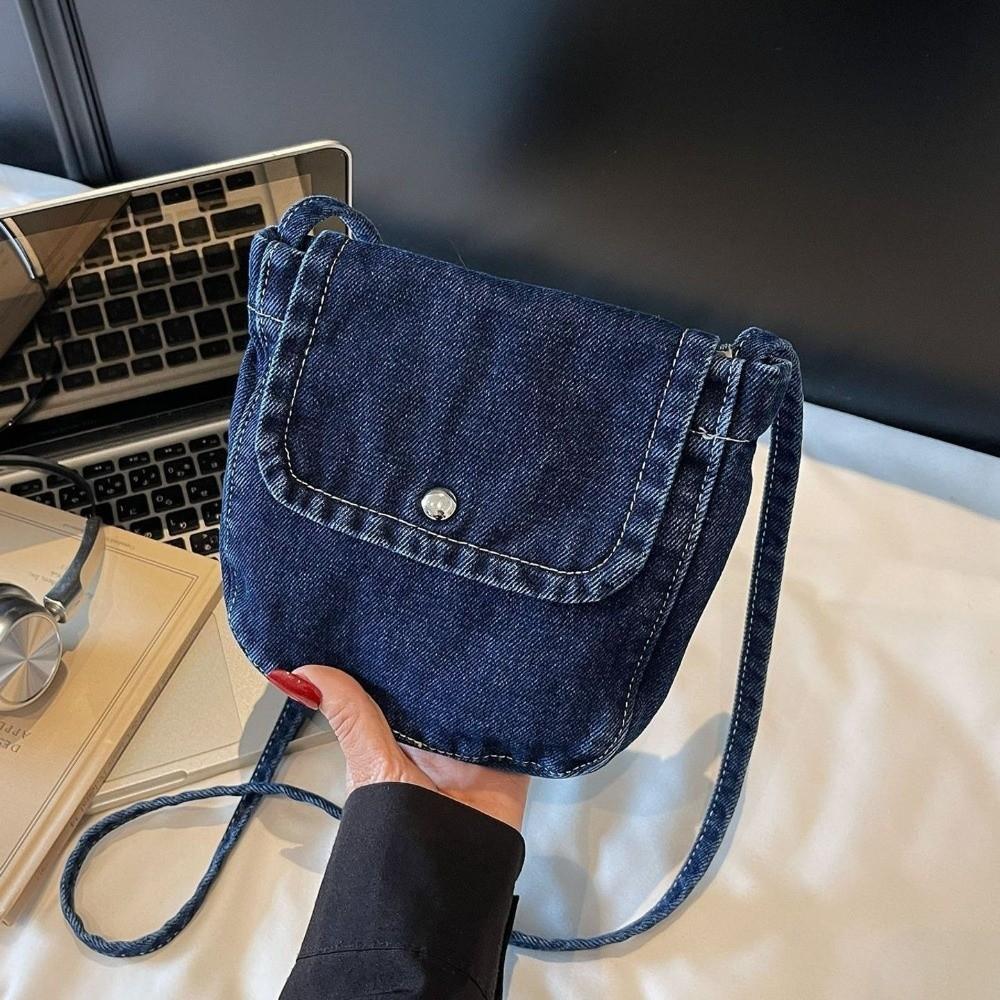 Durable Casual Crossbody Bag Simple Multi-functional Denim Canvas Bag Shopping Bag Women
Durable Casual Crossbody Bag Simple Multi-functional Denim Canvas Bag Shopping Bag Women