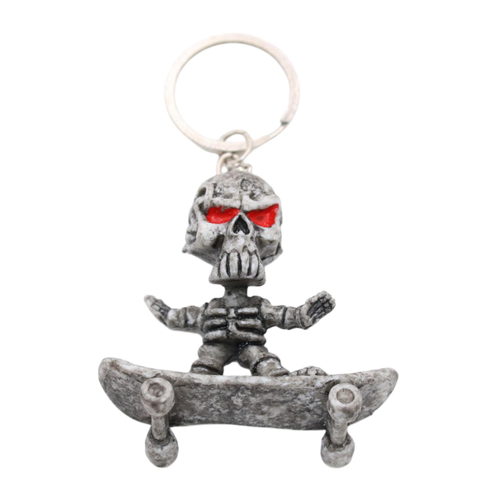 Skull Keyring Pendant Creative Soft Rubber Skateboard With Skull Keychain Waterproof For Key Or Bags 1
Skull Keyring Pendant Creative Soft Rubber Skateboard With Skull Keychain Waterproof For Key Or Bags 1