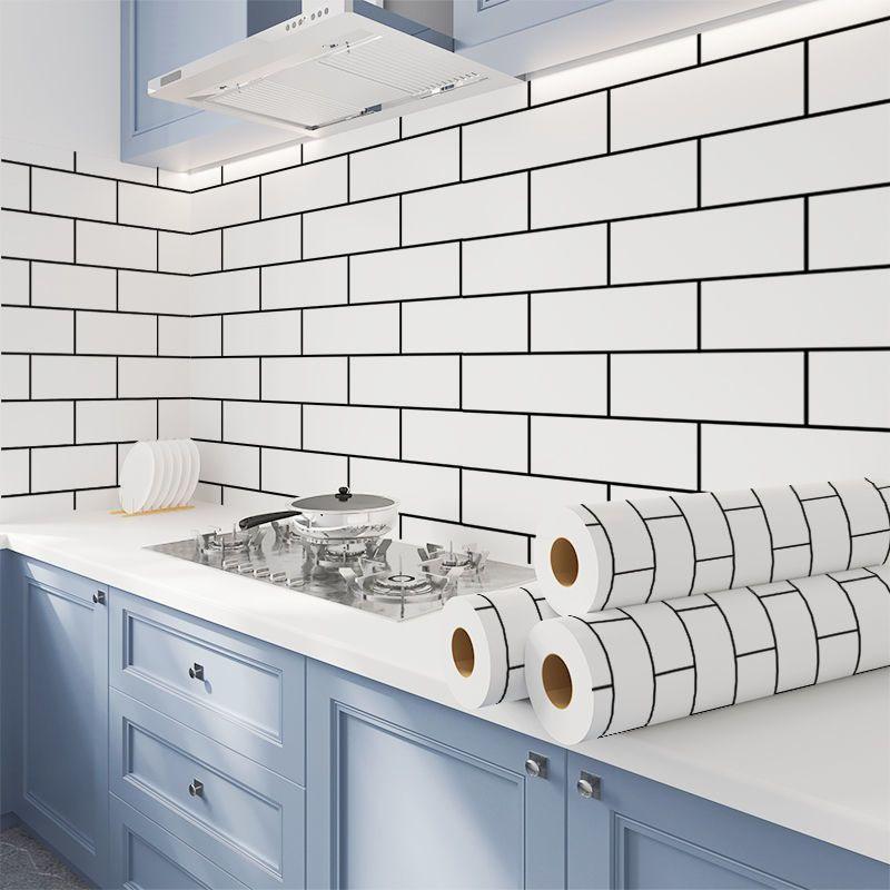 Kitchen Cabinets Wallpaper Wall Stickers White Brick Waterproof and Oil Resistant 40cm High Temperature Resistance Adhesive Home 40cmX2000cm
Kitchen Cabinets Wallpaper Wall Stickers White Brick Waterproof and Oil Resistant 40cm High Temperature Resistance Adhesive Home 40cmX2000cm