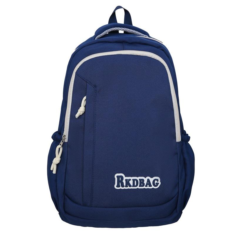 Школьный рюкзак для школьников средней школы, мужской легкий рюкзак с буквенным принтом, женский дорожный рюкзак синий
Школьный рюкзак для школьников средней школы, мужской легкий рюкзак с буквенным принтом, женский дорожный рюкзак синий