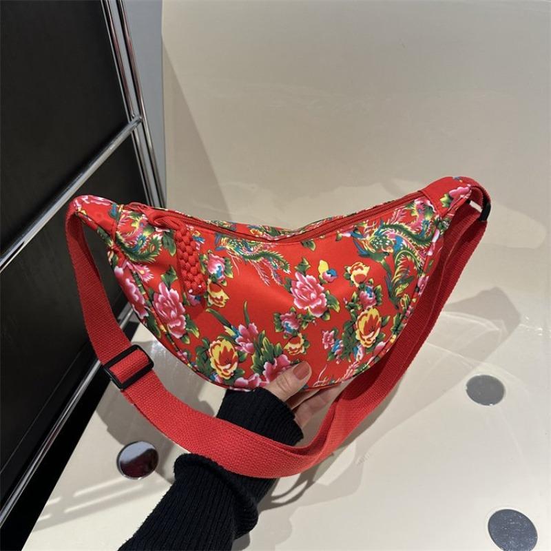 New big flower Guochao women s bag retro fashion casual versatile messenger dumpling bag large capacity bag красный
New big flower Guochao women s bag retro fashion casual versatile messenger dumpling bag large capacity bag красный