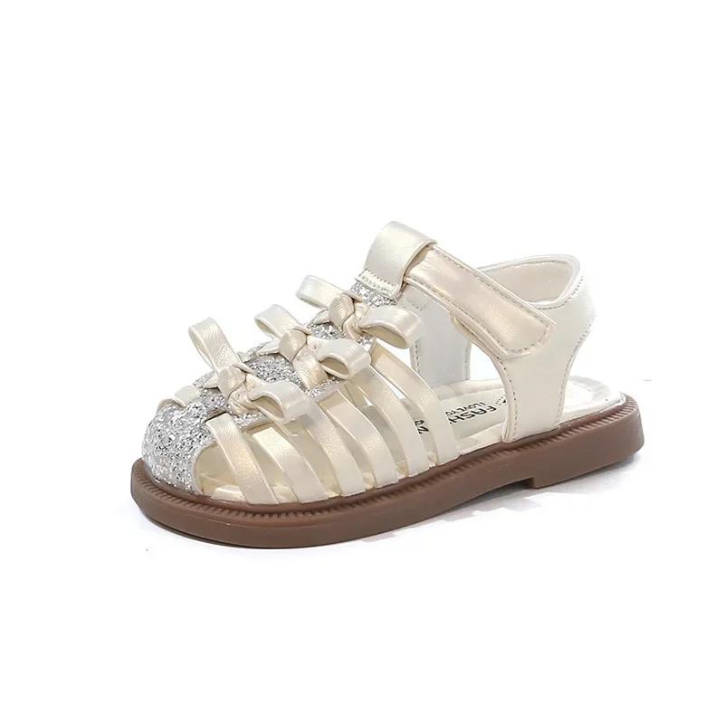 Children s Shoes, Girls Shining Baotou Sandals, Summer New Style, Girls Princess Shoes, Soft soled Children s Beach Shoes 25
Children s Shoes, Girls Shining Baotou Sandals, Summer New Style, Girls Princess Shoes, Soft soled Children s Beach Shoes 25