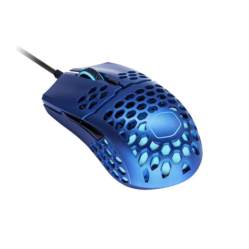Cooler Master MasterMouse MM711 Metallic Blue Edition Gaming Mouse Adopts Honeycomb Shell Equipped with RGB Light MS447 MM-711-MBOL1
Cooler Master MasterMouse MM711 Metallic Blue Edition Gaming Mouse Adopts Honeycomb Shell Equipped with RGB Light MS447 MM-711-MBOL1