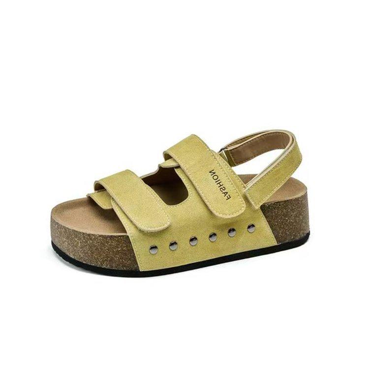 Platform-soled Boken shoes wear soft-soled sandals for women s summer 2025 new versatile comfortable casual beach sandals 40
Platform-soled Boken shoes wear soft-soled sandals for women s summer 2025 new versatile comfortable casual beach sandals 40
