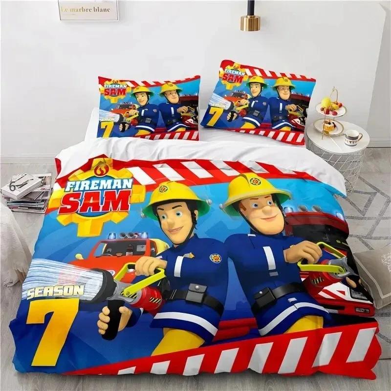 Cartoon Fireman Sam Toys Bedding Set Duvet Cover Bed Set Quilt Cover Pillowcase Comforter king Queen Boys Adult Bedding Set US King(264*228cm)3pcs
Cartoon Fireman Sam Toys Bedding Set Duvet Cover Bed Set Quilt Cover Pillowcase Comforter king Queen Boys Adult Bedding Set US King(264*228cm)3pcs