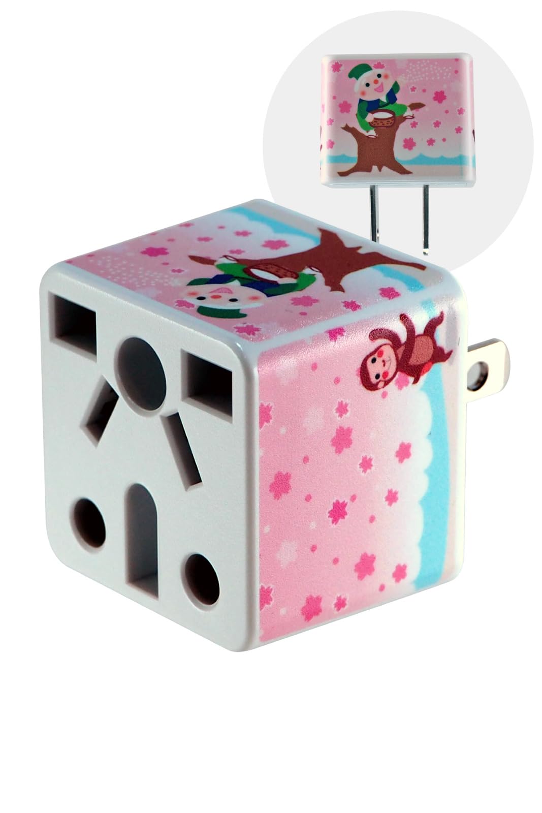 ROAD WARRIOR Japanese Folk Tale Series Conversion Plug for Japan A Type BF C SE O O2 B3 CB Plug Compatible with PSE Certification White Man Ren!con
ROAD WARRIOR Japanese Folk Tale Series Conversion Plug for Japan A Type BF C SE O O2 B3 CB Plug Compatible with PSE Certification White Man Ren!con