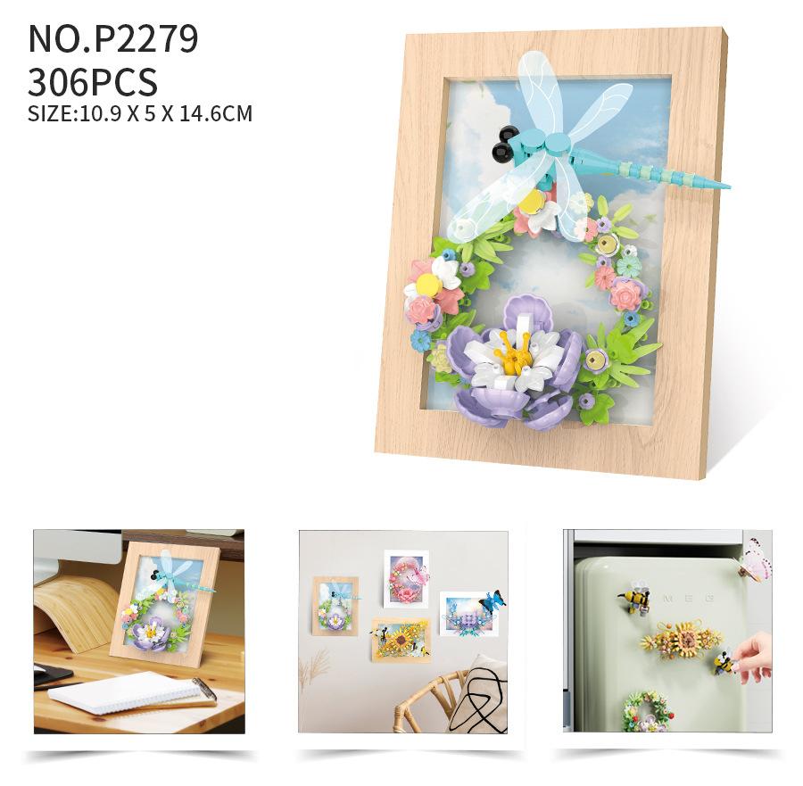Idea Micro Diamond Block Household Furnishing Nanobrick Butterfly Flower 3D Photo Frame Plaything With Magnetic Construction Brick For Gifts
Idea Micro Diamond Block Household Furnishing Nanobrick Butterfly Flower 3D Photo Frame Plaything With Magnetic Construction Brick For Gifts
