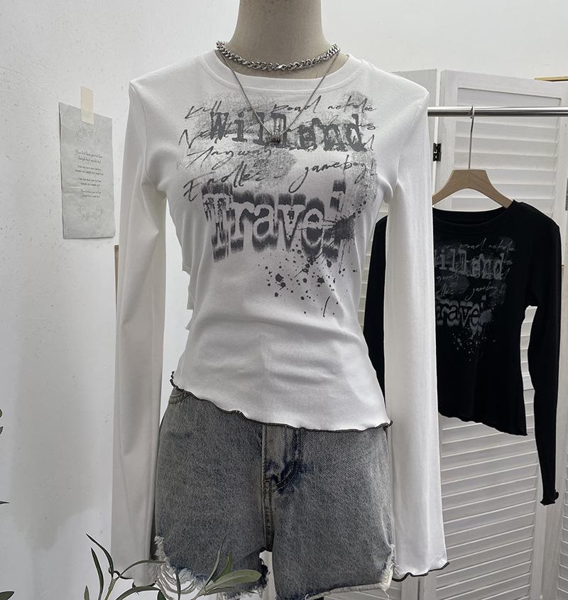 Punk Print Irregular Cut-Out Long-Sleeve Slim-Fit T-Shirt 2771 One Size білий
Punk Print Irregular Cut-Out Long-Sleeve Slim-Fit T-Shirt 2771 One Size білий