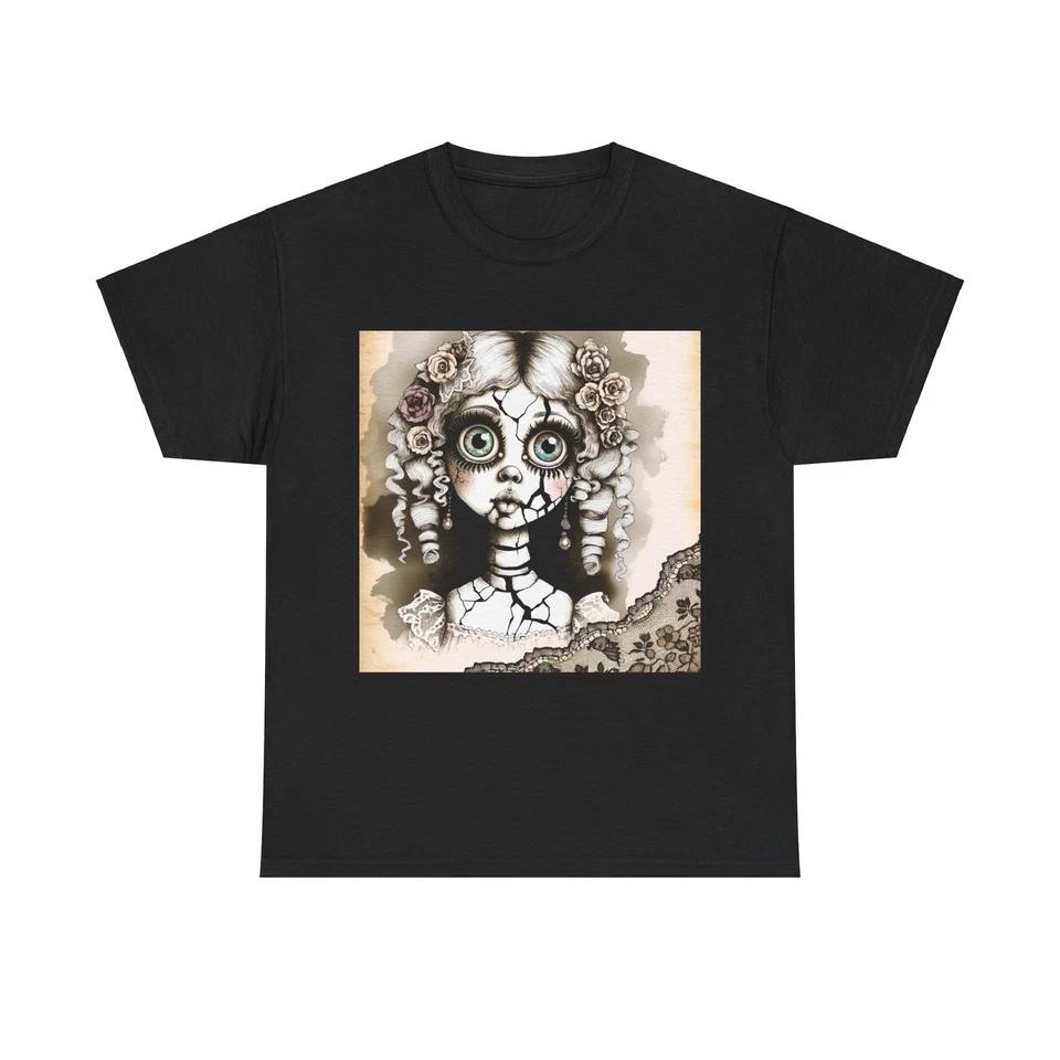 Unisex Adult T Shirt Enigmatic Doll Chaotic Ink Art Vintage Style XL
Unisex Adult T Shirt Enigmatic Doll Chaotic Ink Art Vintage Style XL
