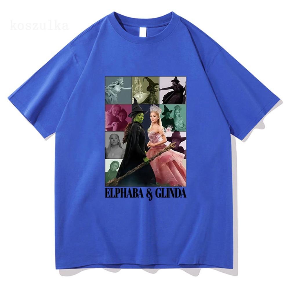 Movie Wicked T Shirt Fashion Women Aesthetic Letter Shiz University T-Shirt Unisex High Quality Elphaba Glinda Cotton Tees Tops M
Movie Wicked T Shirt Fashion Women Aesthetic Letter Shiz University T-Shirt Unisex High Quality Elphaba Glinda Cotton Tees Tops M