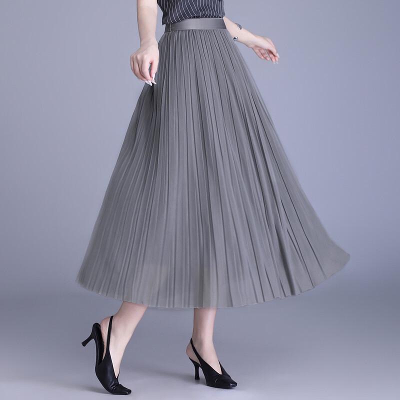 Women s French Style Mesh Pleated A-Line Maxi Skirt M
Women s French Style Mesh Pleated A-Line Maxi Skirt M