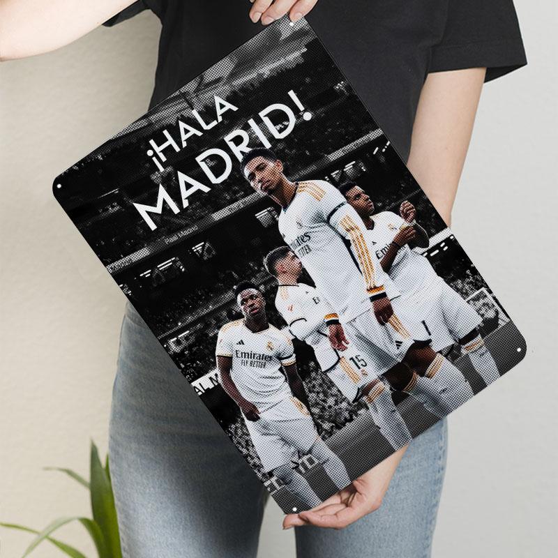 Футбольная команда «Реал Мадрид» Жестяные таблички Спортивный плакат Украшение Декор гостиной Металлическая табличка на заказ для настенного декора Бар 20x30cm(7.8x11.8inch)
Футбольная команда «Реал Мадрид» Жестяные таблички Спортивный плакат Украшение Декор гостиной Металлическая табличка на заказ для настенного декора Бар 20x30cm(7.8x11.8inch)