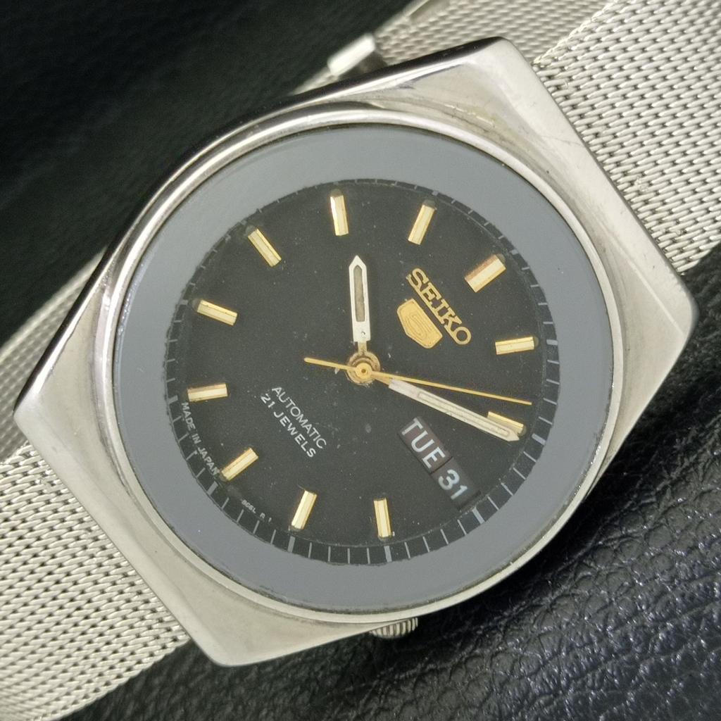 Б/У винтажные мужские часы SEIKO 5 AUTOMATIC 6319A из Японии с оригинальным циферблатом a433659-2 R118-a433659
Б/У винтажные мужские часы SEIKO 5 AUTOMATIC 6319A из Японии с оригинальным циферблатом a433659-2 R118-a433659