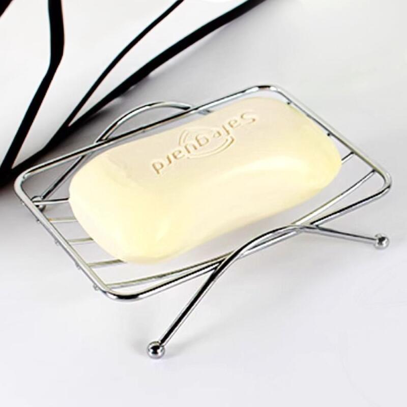 Stainless steel square soap dish
Stainless steel square soap dish
