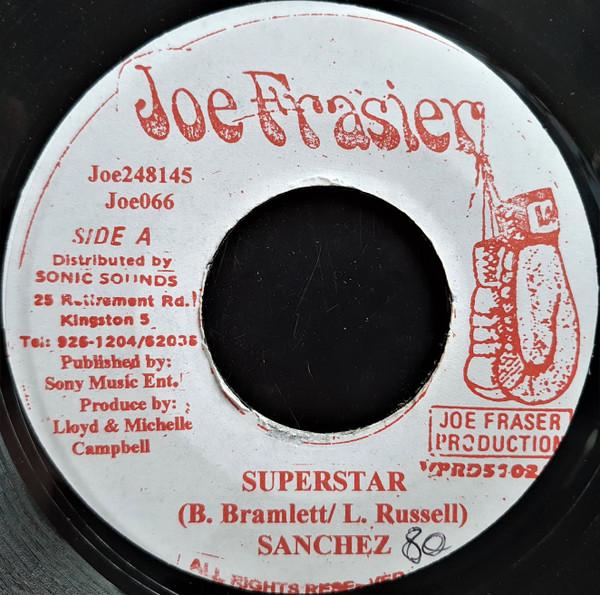 7inch Record SANCHEZ - Superstar JOE066 Joe Frasier Jamaica Reggae, Ska & Dub Used
7inch Record SANCHEZ - Superstar JOE066 Joe Frasier Jamaica Reggae, Ska & Dub Used