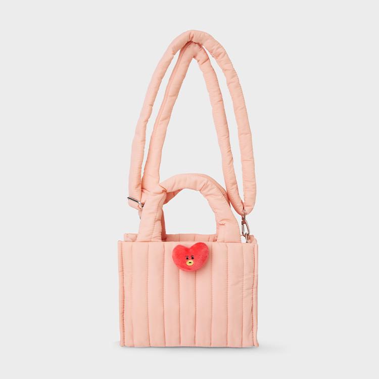 LINE FRIENDS Стегана сумка BT21 TATA Face Doll Badge 
LINE FRIENDS Стегана сумка BT21 TATA Face Doll Badge