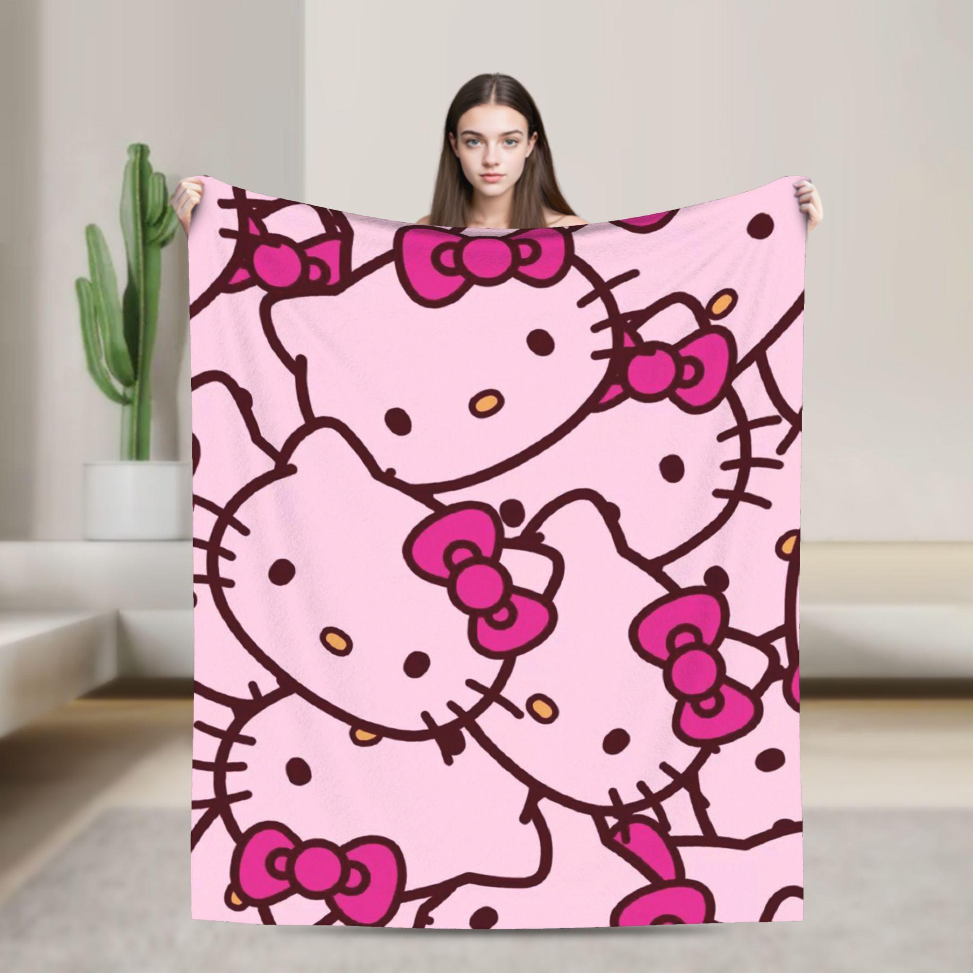 Hellos Kittys Blankets Super Soft Novelty Plush Throw Blanket For Boy Girl Bedroom Flannel Bedspread Bed Cover 75cmx90cm чёрный
Hellos Kittys Blankets Super Soft Novelty Plush Throw Blanket For Boy Girl Bedroom Flannel Bedspread Bed Cover 75cmx90cm чёрный