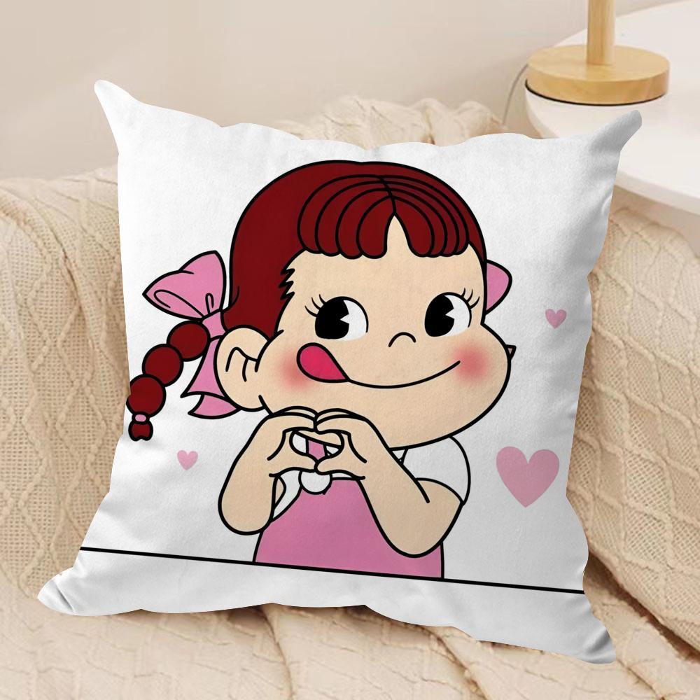 PPeko LollipopA Happy Girl Cute Cushion Cover Pillowcase Ultra Soft Skin Friendly Fabric Cloud Like Comfort Concealed Zipper 30x30 cm
PPeko LollipopA Happy Girl Cute Cushion Cover Pillowcase Ultra Soft Skin Friendly Fabric Cloud Like Comfort Concealed Zipper 30x30 cm