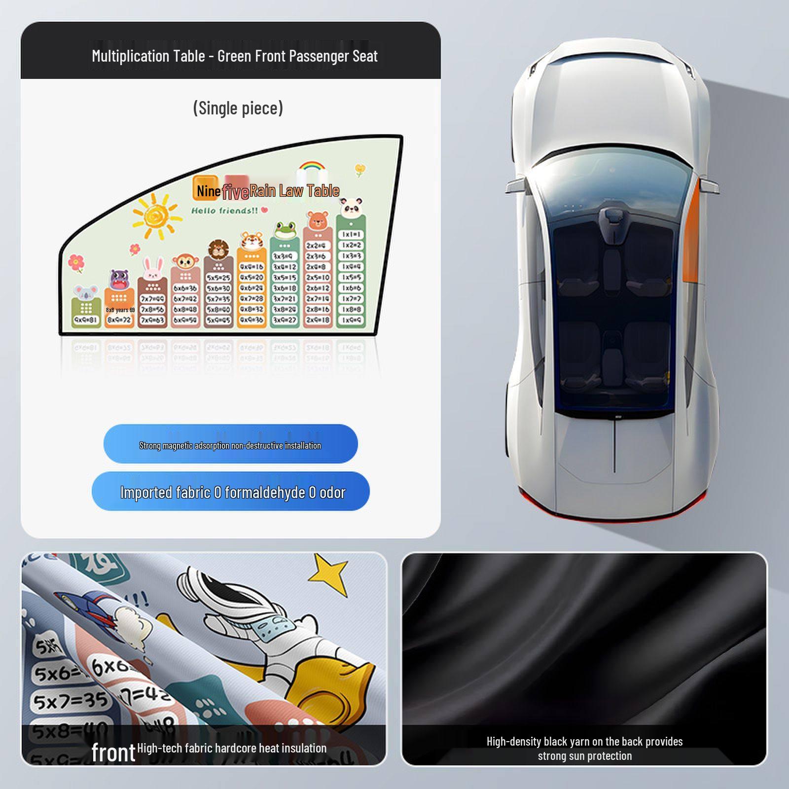 Magnetic Car Window Sunshade Curtains for Baby and Infant Privacy & Sun Protection
Magnetic Car Window Sunshade Curtains for Baby and Infant Privacy & Sun Protection