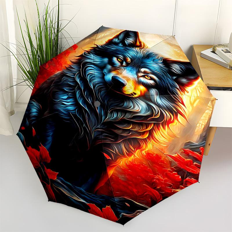 Wolf, Autumn Themed Automatic Opening and Closing Umbrella, Compact Travel Umbrella, Lightweight and Portable, Suitable for Beach Commuting
Wolf, Autumn Themed Automatic Opening and Closing Umbrella, Compact Travel Umbrella, Lightweight and Portable, Suitable for Beach Commuting