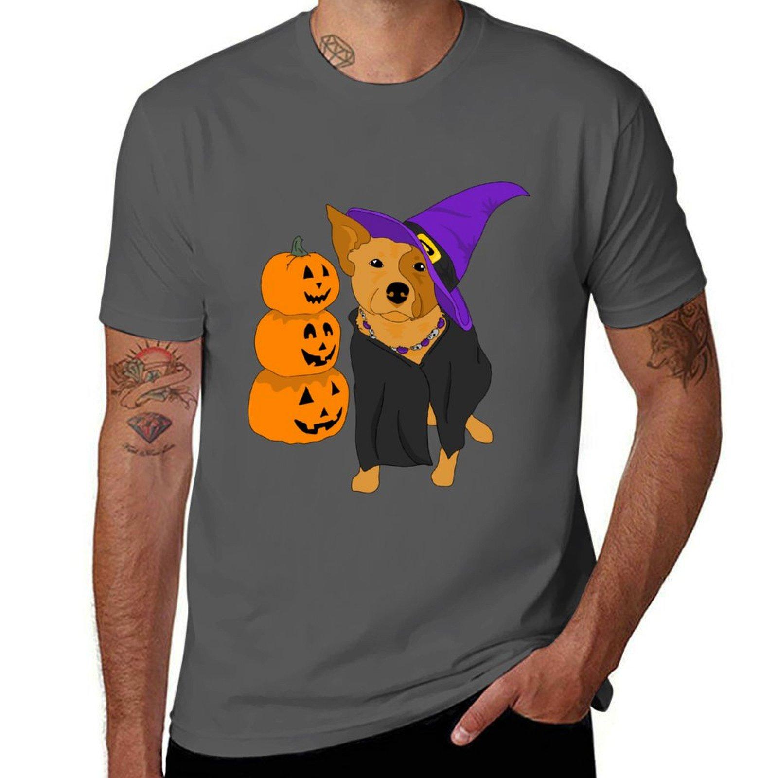 man shirt Wild Buck shirt Heelerween casual man t cotton T-Shirt t 4XL
man shirt Wild Buck shirt Heelerween casual man t cotton T-Shirt t 4XL