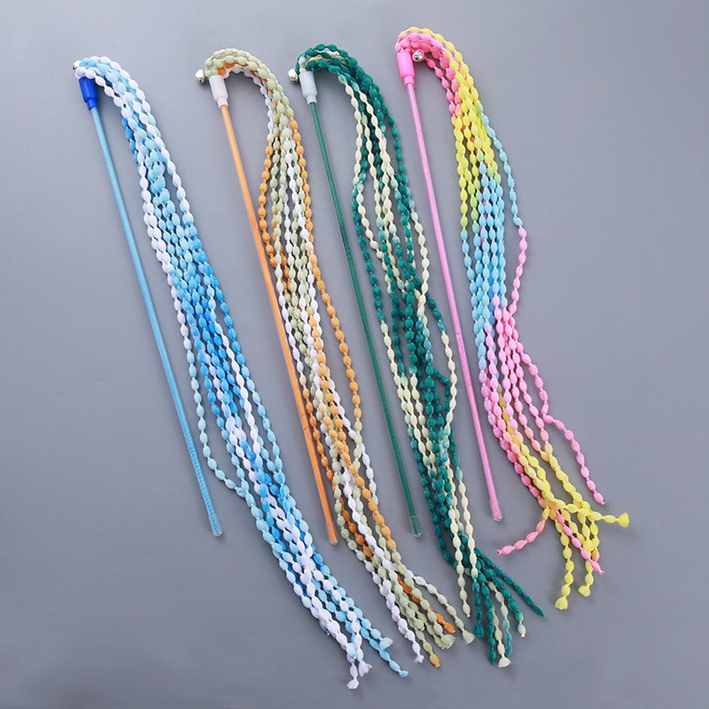 4pcs Colorful Tassel Cat Stick Toy Rainbow Ribbon Toys Wand Pet Supplies
4pcs Colorful Tassel Cat Stick Toy Rainbow Ribbon Toys Wand Pet Supplies
