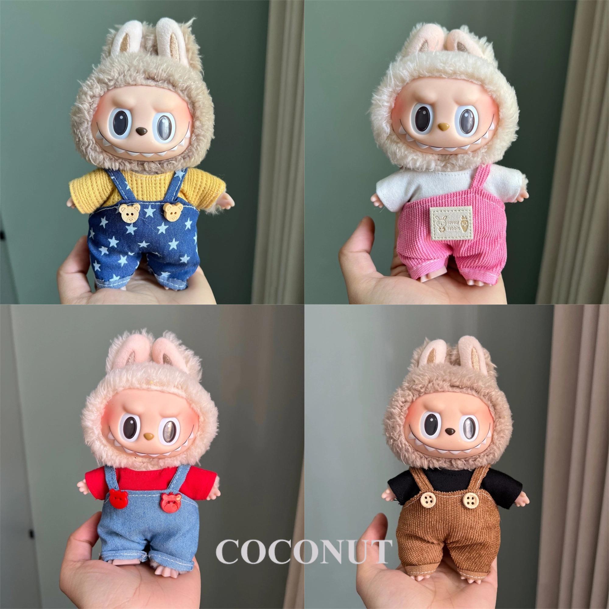 Suspenders Suit For 17cm Labubu Doll Clothes All-match Colour Outfit Doll Accessories Fashion Design Lovely Little Bear Star NO DOLL
Suspenders Suit For 17cm Labubu Doll Clothes All-match Colour Outfit Doll Accessories Fashion Design Lovely Little Bear Star NO DOLL