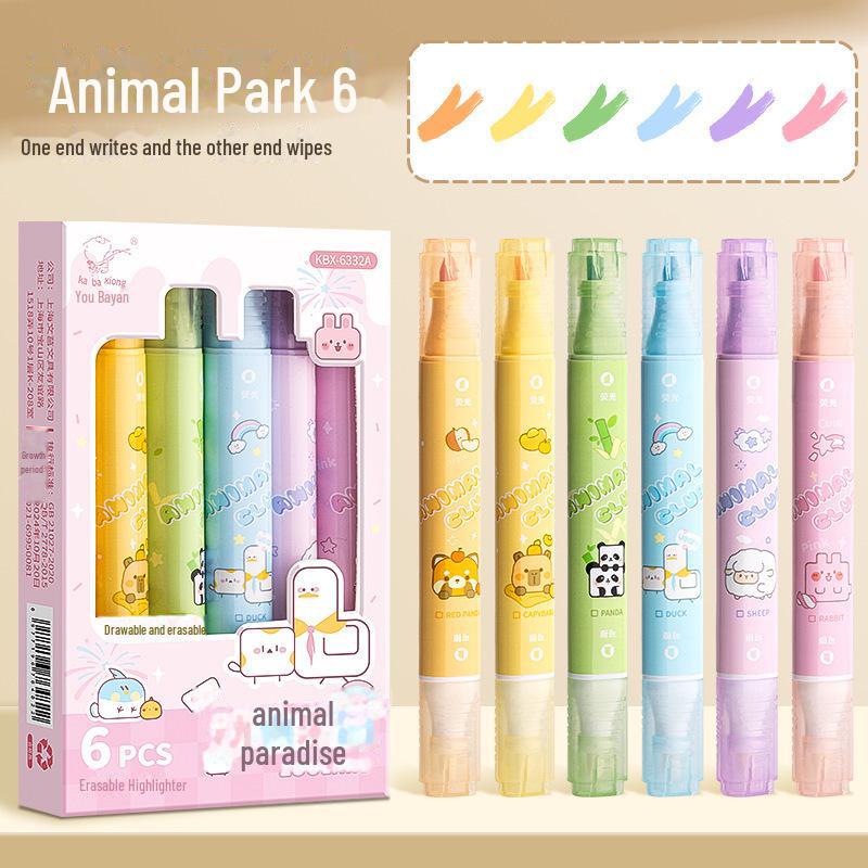 Стираемая флуоресцентная ручка-маркер для студентов - яркие цвета Box
Стираемая флуоресцентная ручка-маркер для студентов - яркие цвета Box