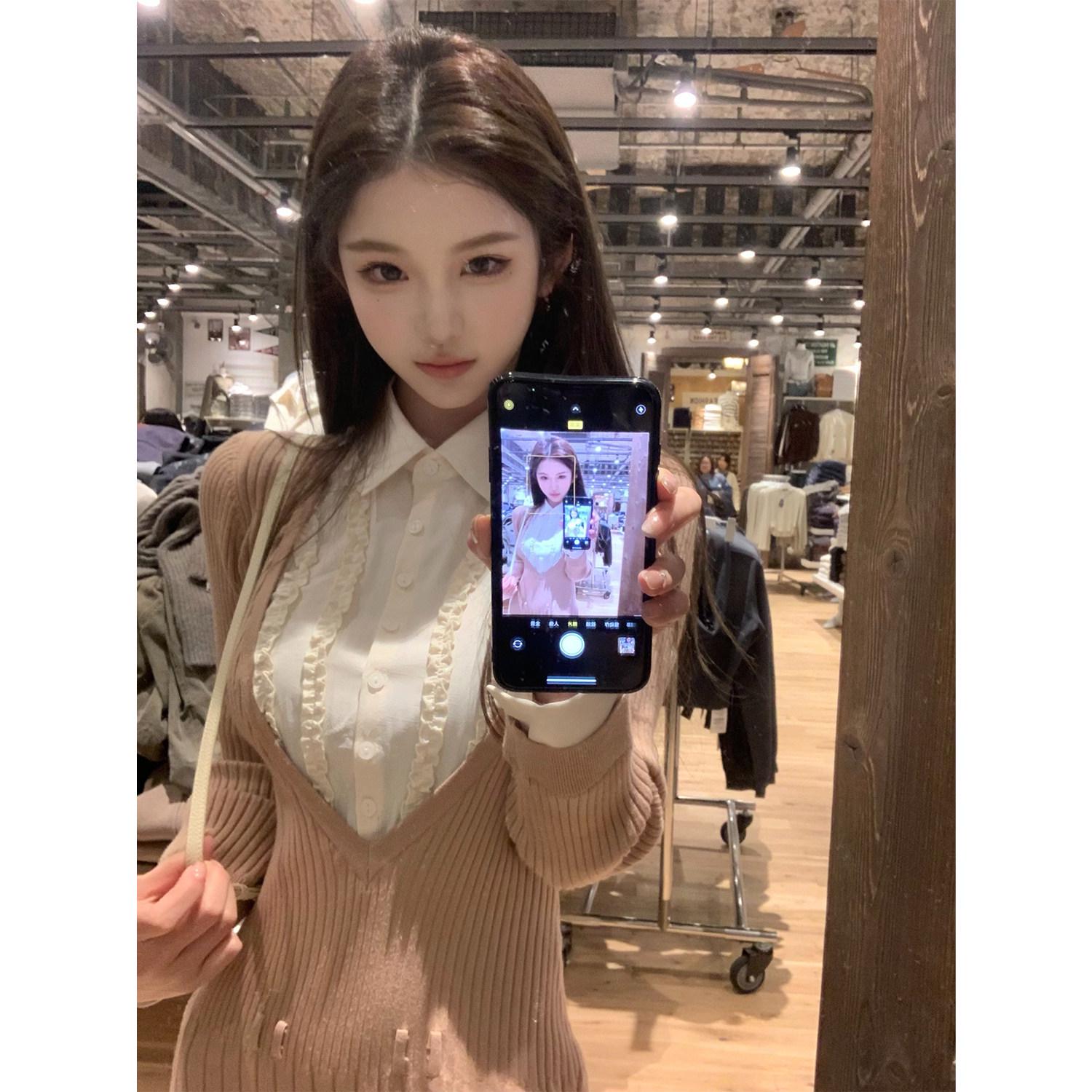 JMSHOP Women s Two-Piece Patchwork Knit Dress with Pleated Skirt and Shirt Collar L хакі
JMSHOP Women s Two-Piece Patchwork Knit Dress with Pleated Skirt and Shirt Collar L хакі